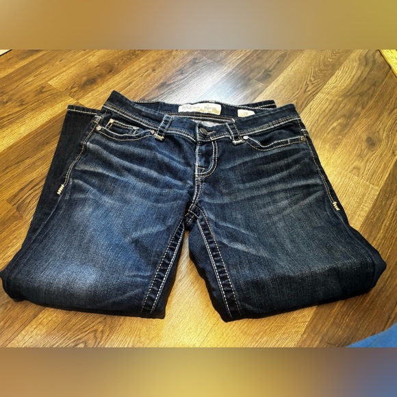 BKE Dark Blue Boot Cut Jeans Payton classic neutralist boot cut minimalist - Picture 6 of 11